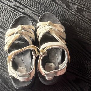 Teva Women's WHITE TIRRA Sport Sandals